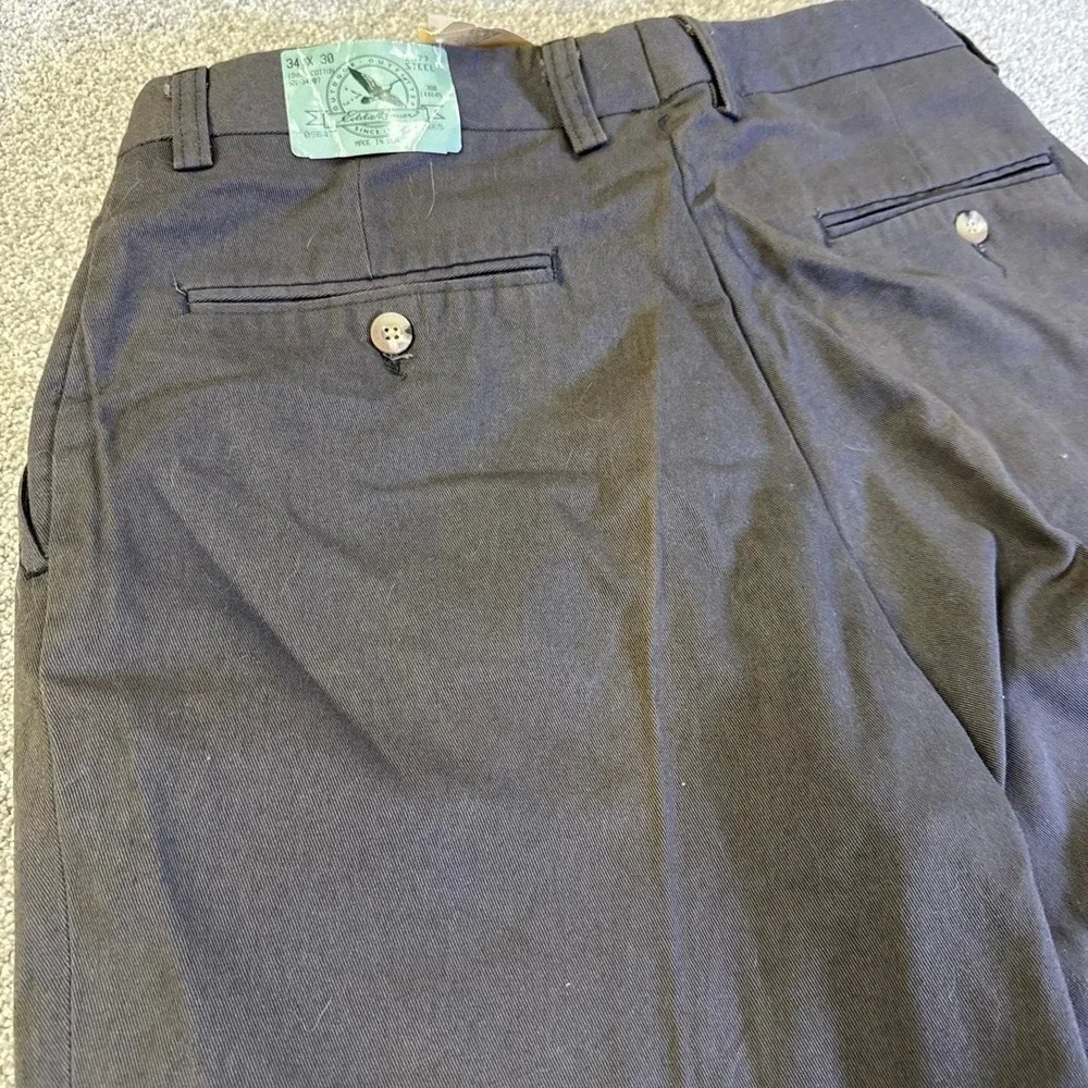 Vintage 90s Deadstock Men's Trousers Pants 34x30 NWT New With Tags